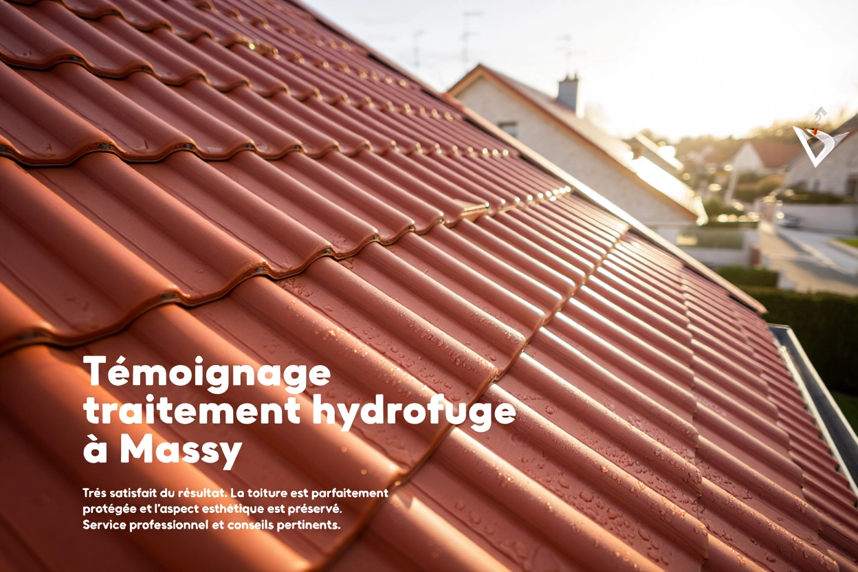 Témoignage traitement hydrofuge à Massy